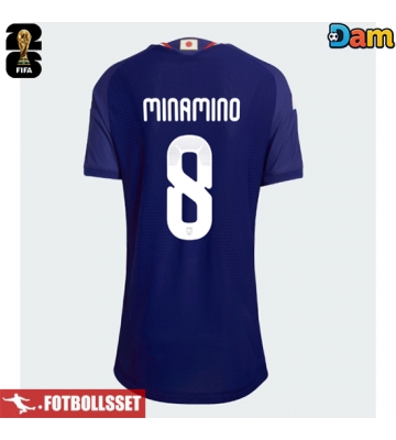 Japan Takumi Minamino #8 Hemmatröja Dam VM 2026 Kortärmad